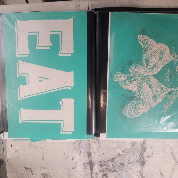 Bundle 1 ~ Reusable Silk Screen Stencils ~ 18 x 15 Binder ~ Farmhouse, Gnomes - Picture 3 of 16